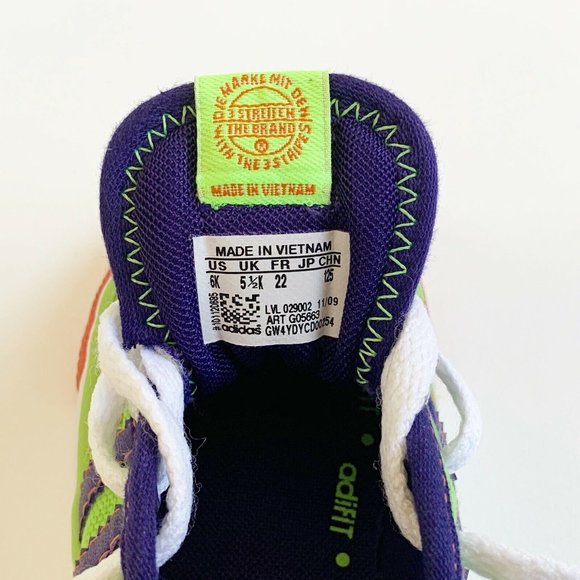 Adidas Kids 6K AdiFIT Superstar Green - Picture 2 of 10